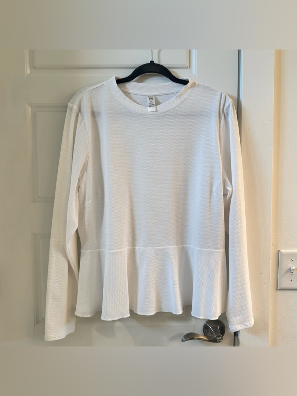 SPANX Pique Long-Sleeve Swim Shirt